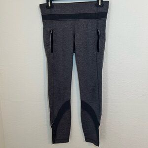 Lululemon Women’s Inspire Mesh Tight ll Leggings -Grey - Size 6